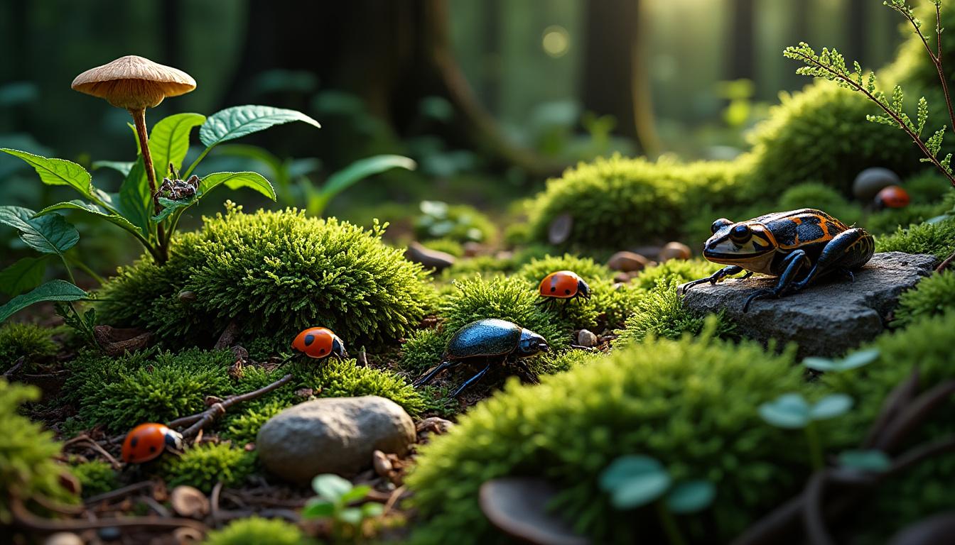 découvrez la magie de la mousse dans la forêt, un véritable trésor de la nature à photographier. plongez dans cet univers verdoyant où chaque détail vibrant apporte une touche de sérénité et de beauté, idéal pour les passionnés de photographie et les amoureux de la nature.