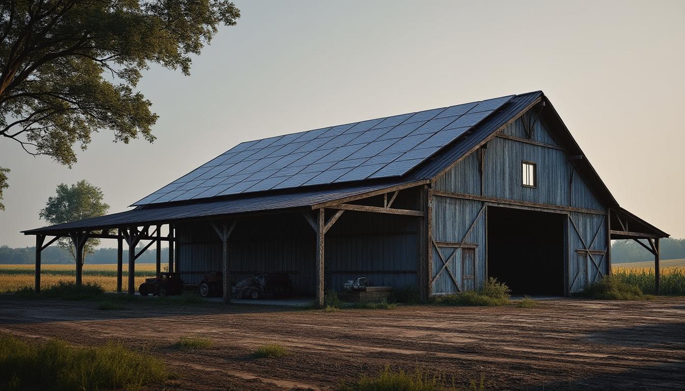 découvrez comment un hangar agricole photovoltaïque arkolia peut optimiser votre production en réduisant significativement vos coûts d'exploitation. investissez dans une solution durable et rentable pour votre exploitation agricole.