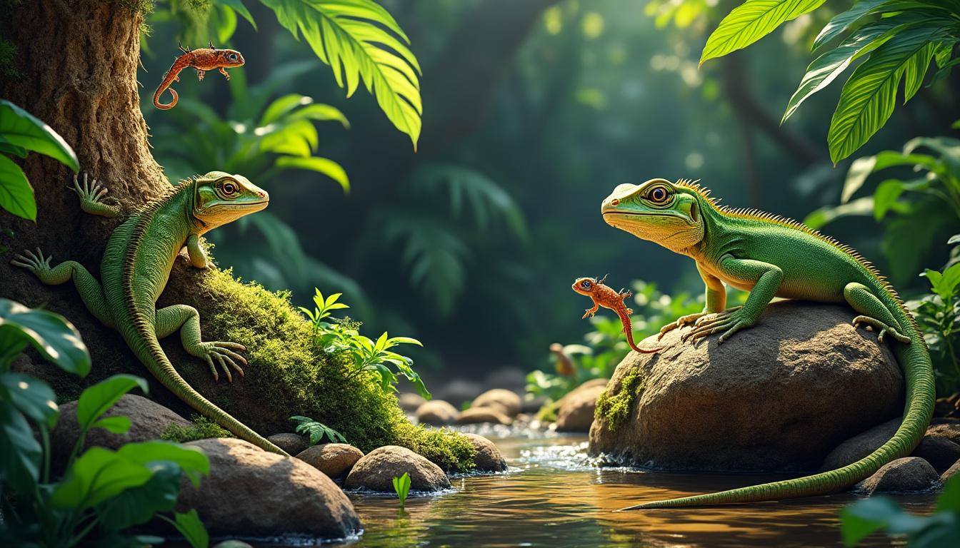 découvrez les diverses habitudes alimentaires des lézards à travers les espèces. cet article explore les régimes alimentaires variés de ces reptiles fascinants, mettant en lumière leurs préférences alimentaires et leurs adaptations écologiques.