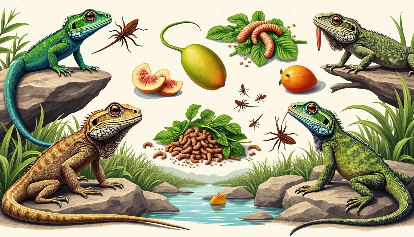 découvrez la diversité des régimes alimentaires des lézards en fonction de leurs espèces. plongez dans l'univers fascinant de ces reptiliens et apprenez ce qu'ils consomment, des insectes aux plantes, tout en explorant leur habitat et leur comportement alimentaire unique.