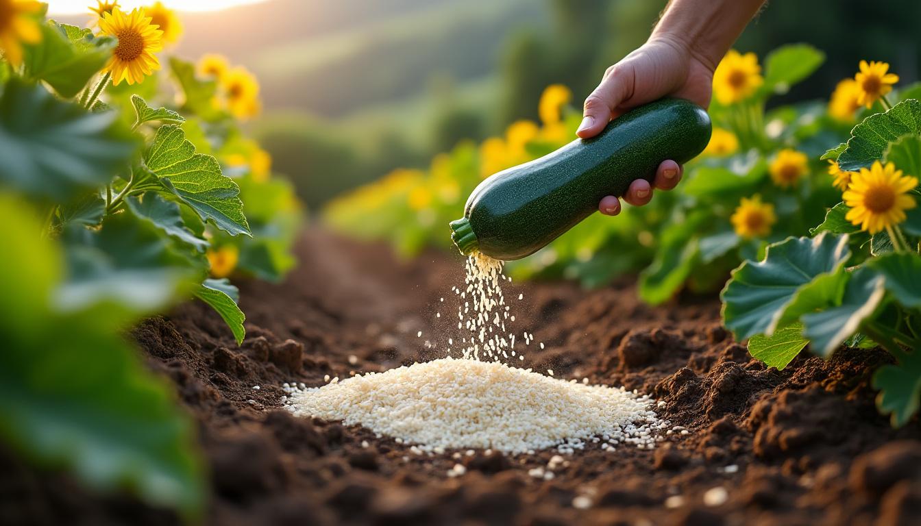 découvrez comment ajouter du riz au pied des courgettes peut stimuler leur croissance, enrichir le sol et favoriser des plants plus vigoureux au potager.