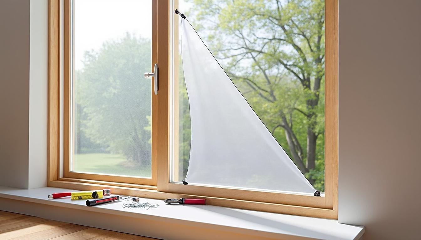 découvrez notre guide étape par étape pour installer facilement une moustiquaire sur vos fenêtres et profitez d'un intérieur sans insectes.