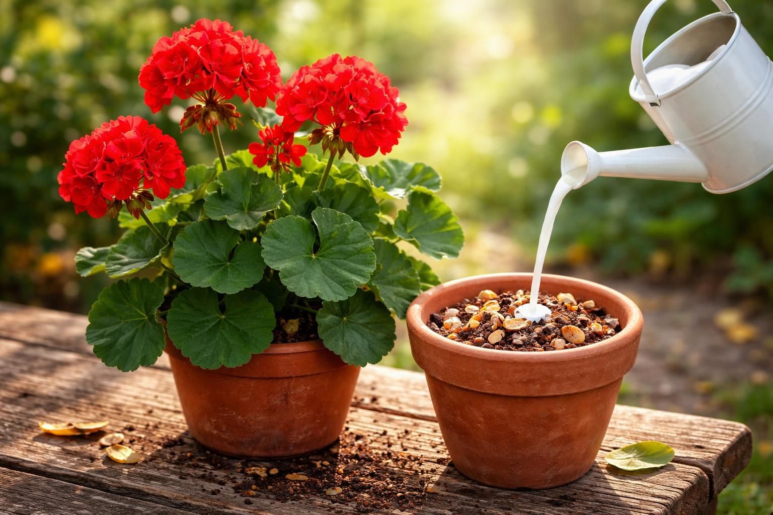 découvrez comment utiliser le lait comme engrais naturel pour vos géraniums et améliorez la croissance et la santé de vos plants grâce à cette astuce surprenante et naturelle.
