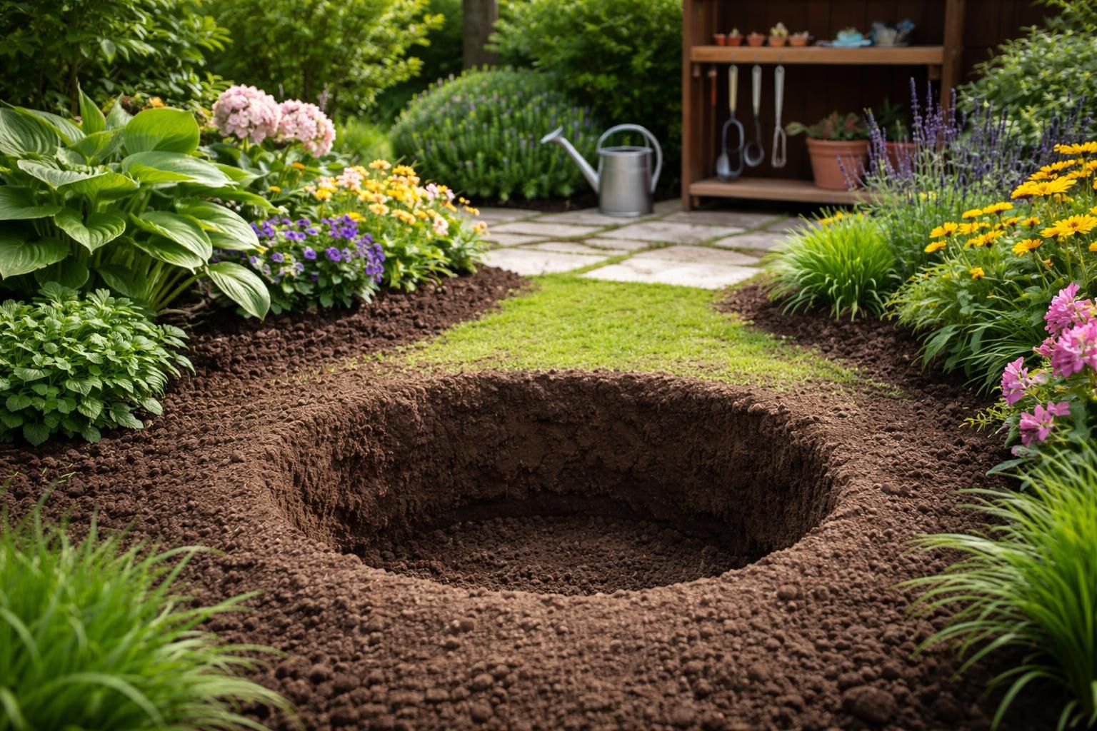 découvrez les avantages d'intégrer un trou dans votre jardin sans monticule, pour un aménagement paysager esthétique et fonctionnel qui optimise l'espace et favorise la biodiversité.