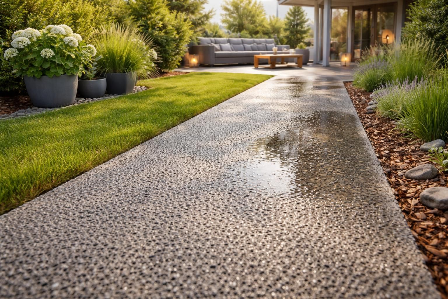 découvrez les avantages et inconvénients du béton drainant pour aménager votre extérieur, une solution durable et esthétique pour gérer l'eau de pluie tout en embellissant vos espaces extérieurs.