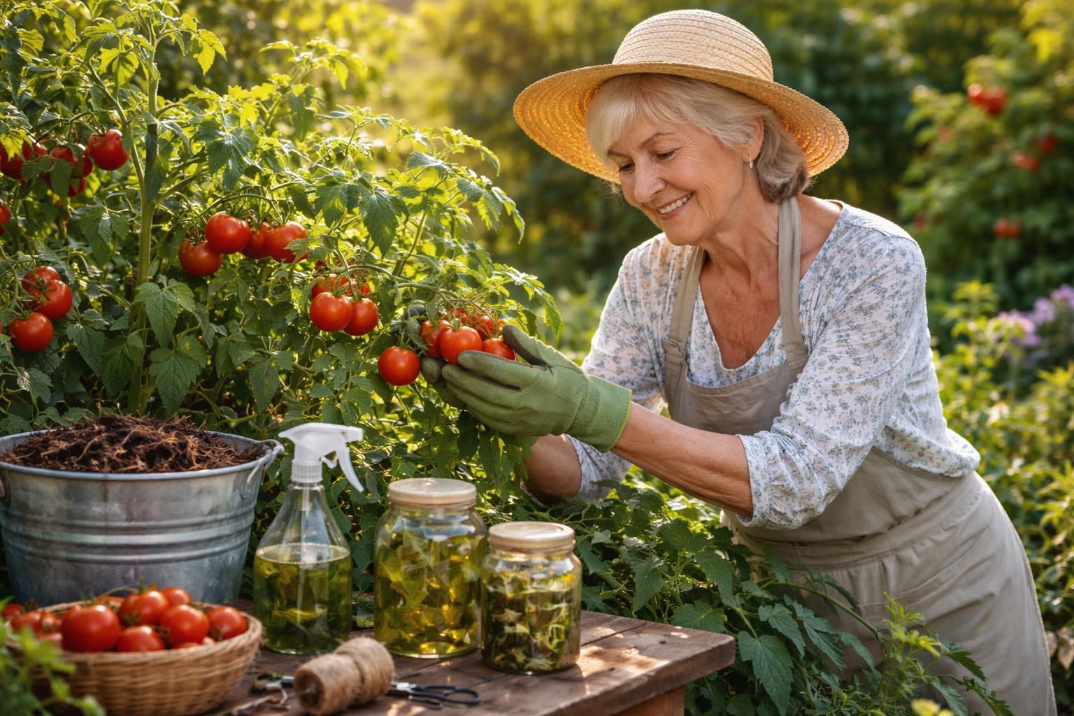 découvrez les astuces de grand-mère pour cultiver de belles tomates naturellement, sans produits chimiques, et profitez d'une récolte savoureuse et saine.