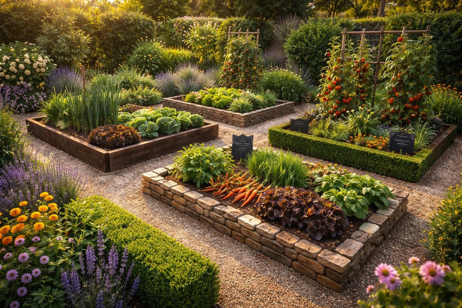 découvrez les meilleures astuces pour délimiter votre potager avec style et élégance, alliant fonctionnalité et esthétique pour un jardin harmonieux.