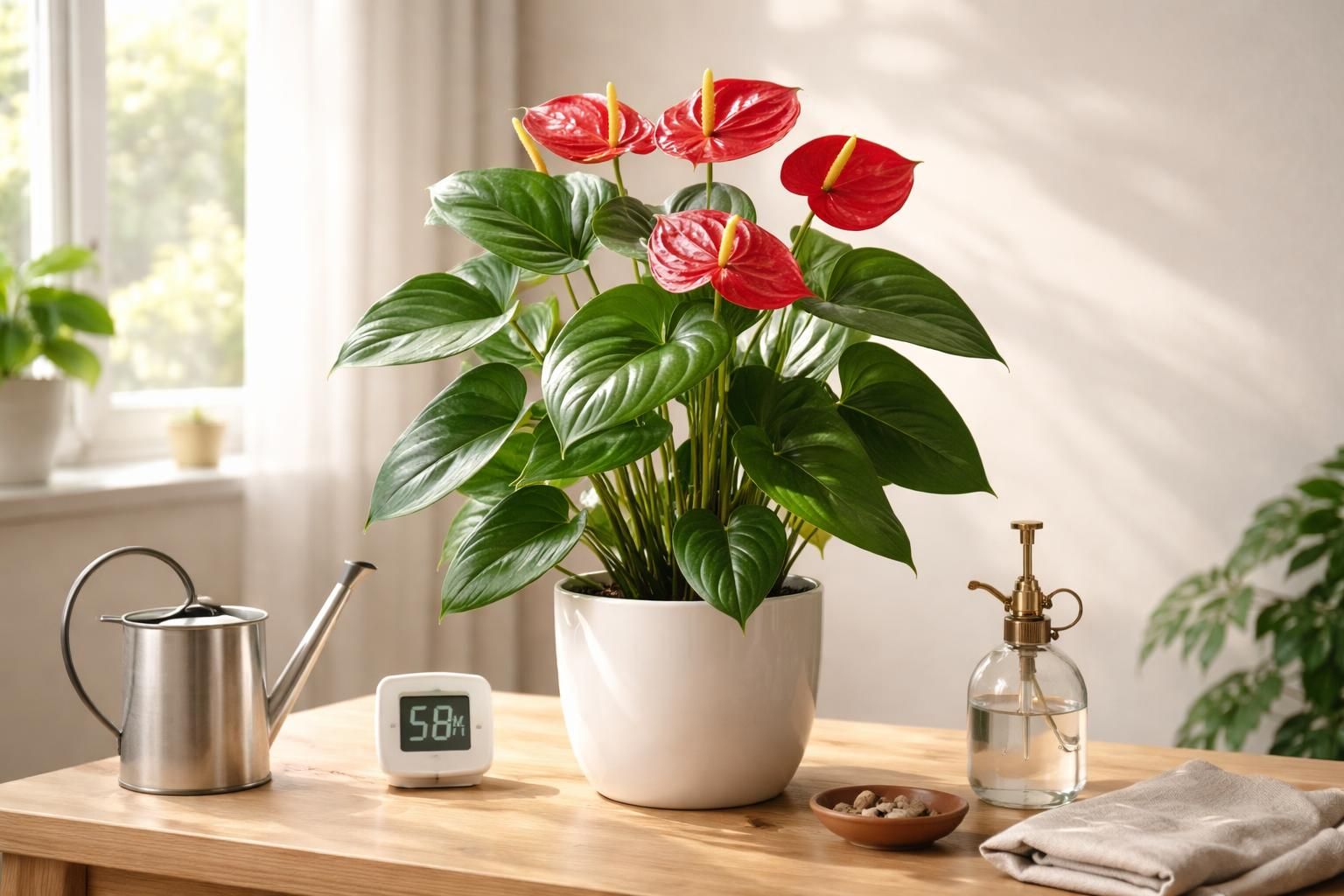 découvrez nos conseils pratiques pour faire refleurir votre anthurium en intérieur et profiter longtemps de ses belles fleurs colorées.
