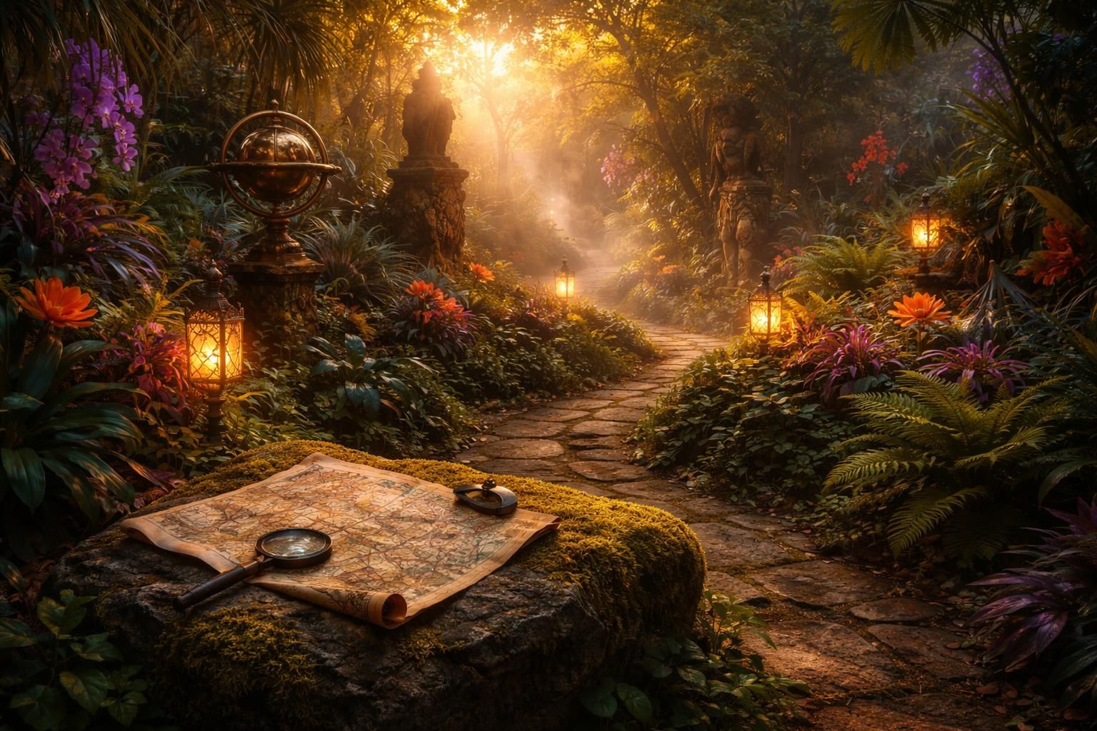 explorez le jardin des curiosités et laissez-vous surprendre par ses mystères à travers un voyage captivant et unique.