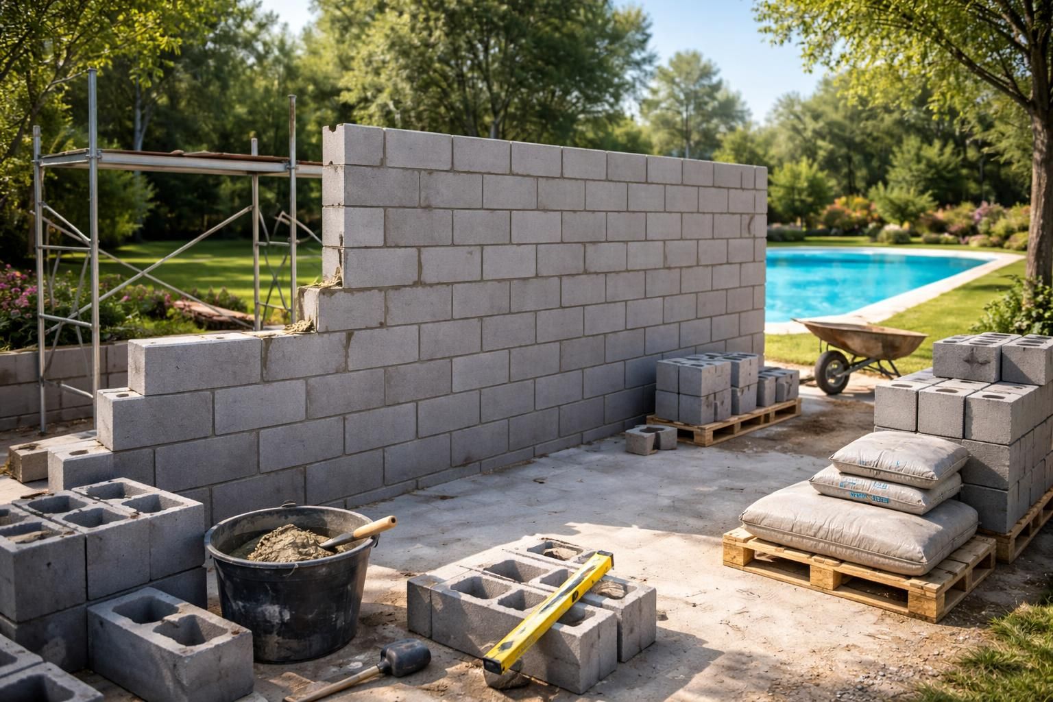 découvrez notre guide complet pour construire un pool house en parpaings, avec des conseils pratiques et des étapes détaillées pour réussir votre projet facilement.
