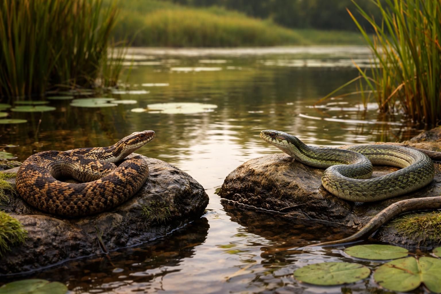 apprenez à identifier le serpent d'eau et à distinguer facilement une vipère d'une couleuvre grâce à nos conseils et photos détaillées.
