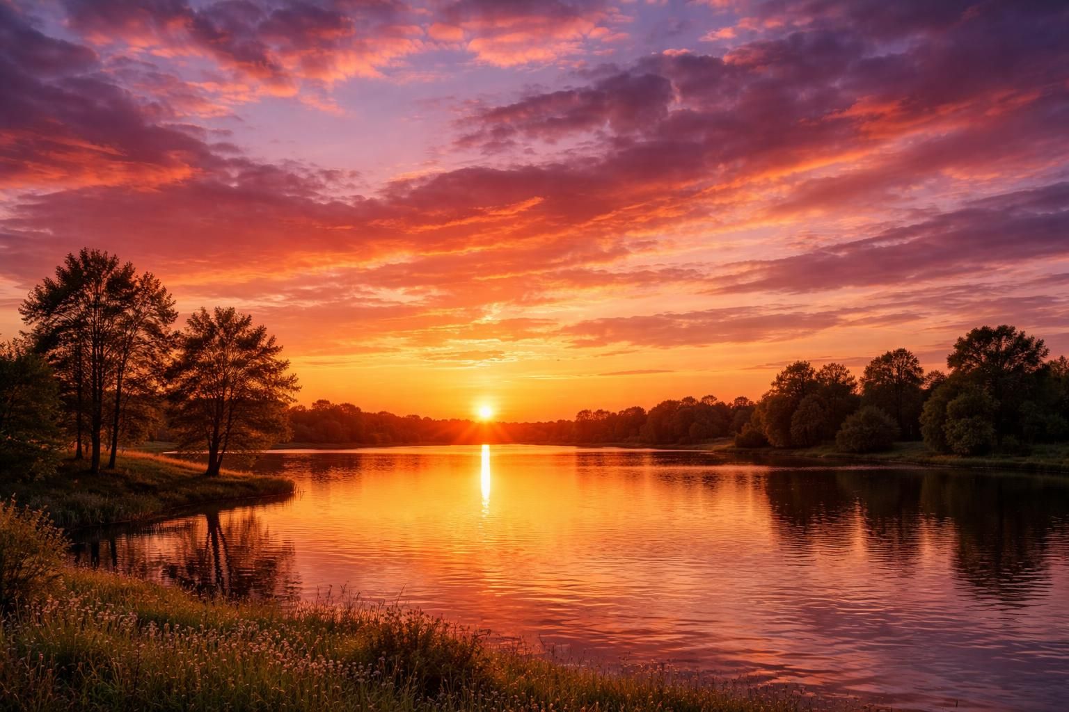 découvrez le symbolisme du coucher de soleil à l'ouest, représentant la fin de la journée et le commencement d'un renouveau plein d'espoir.