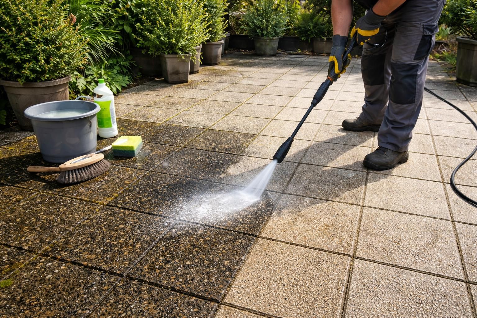 découvrez des astuces pratiques et efficaces pour nettoyer et raviver vos dalles gravillonnées noircies, en éliminant saletés et taches en toute simplicité.