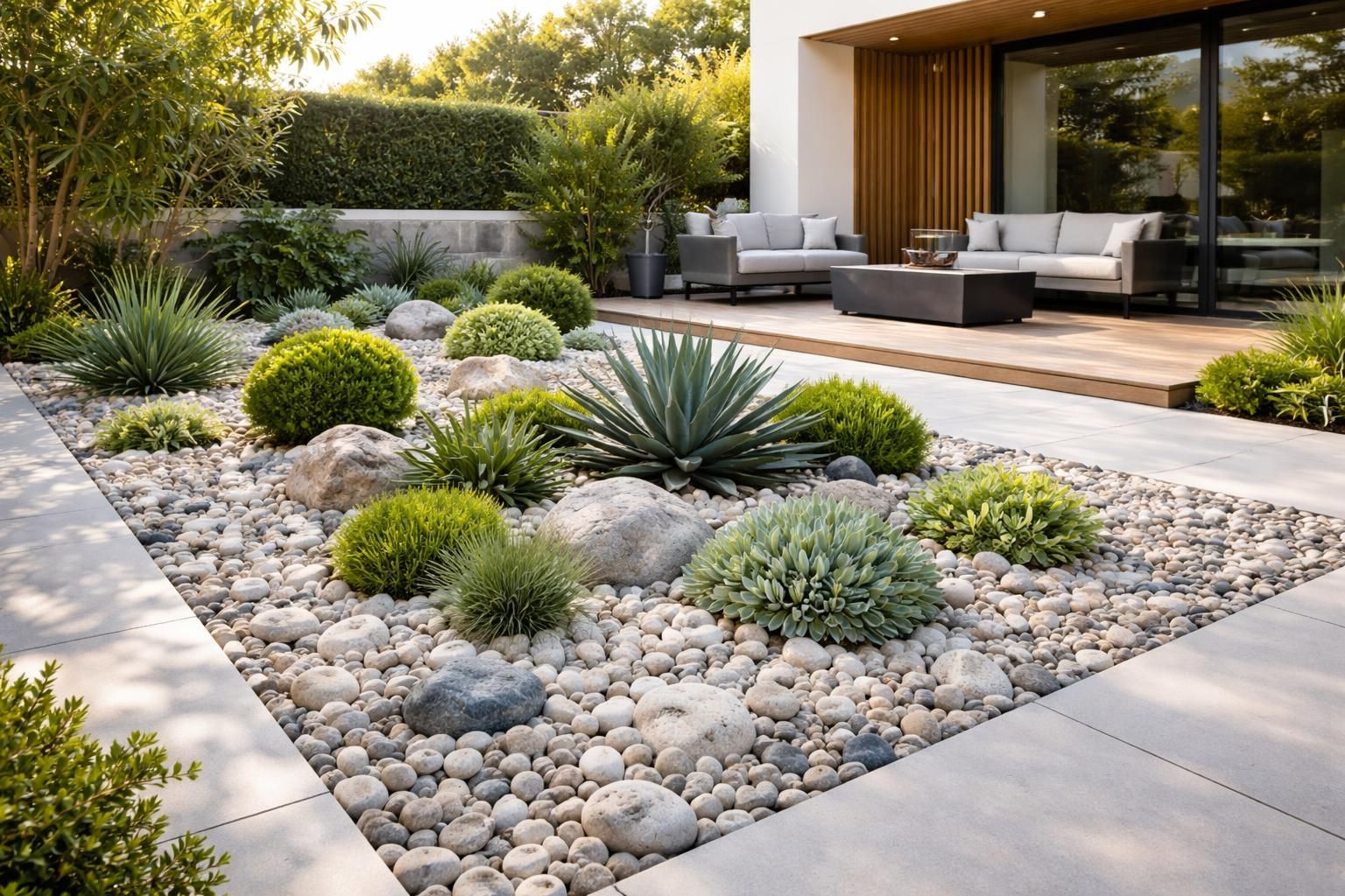 découvrez les avantages d'un parterre moderne avec cailloux sans entretien pour sublimer votre espace extérieur tout en gagnant du temps et en réduisant les efforts d'entretien.