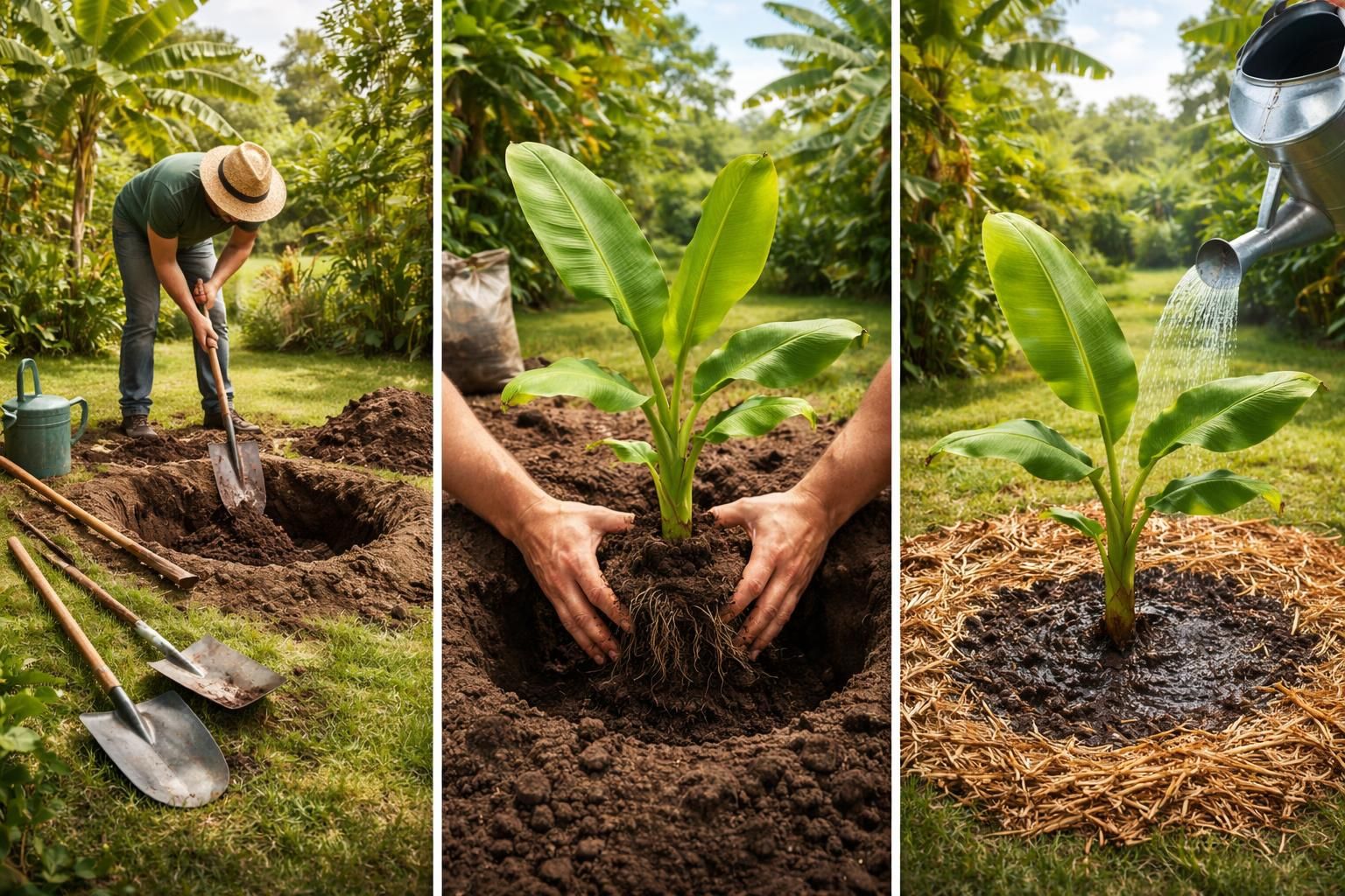 découvrez les étapes clés pour planter un bananier en pleine terre avec succès et profitez d'une culture saine et abondante dans votre jardin.