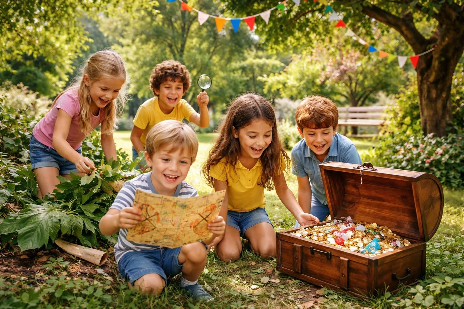 découvrez les meilleures idées pour organiser une chasse au trésor gratuite et amusante dans votre jardin, parfaite pour petits et grands.