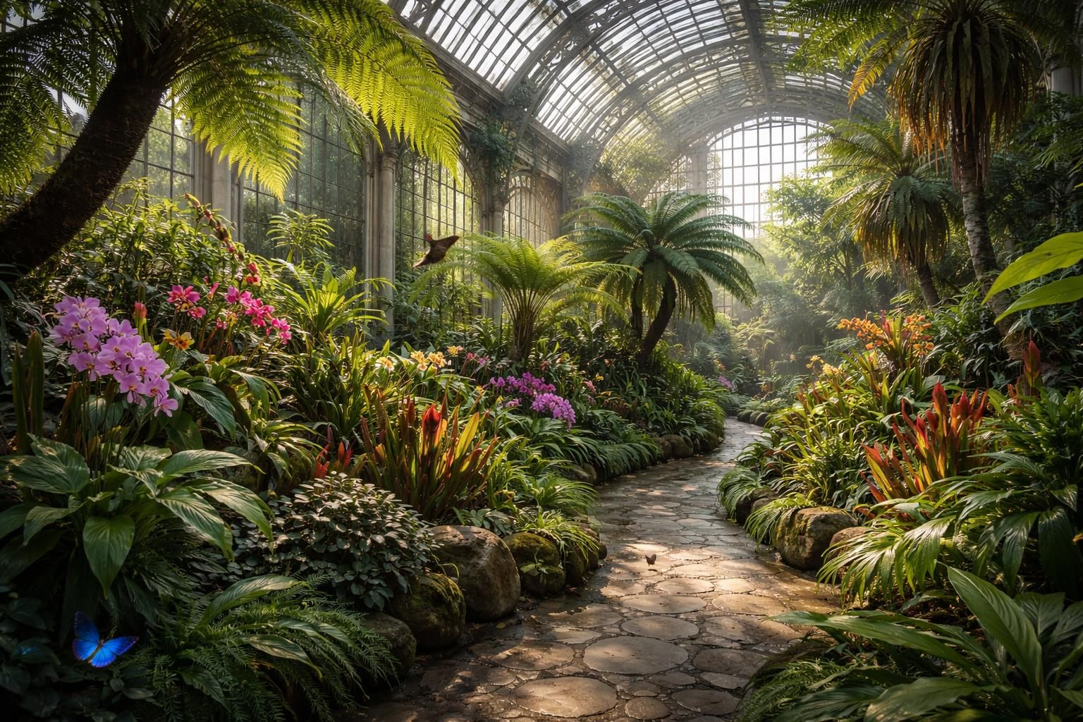 explorez les trésors cachés des grandes serres du jardin des plantes et découvrez une biodiversité exceptionnelle dans un cadre unique.