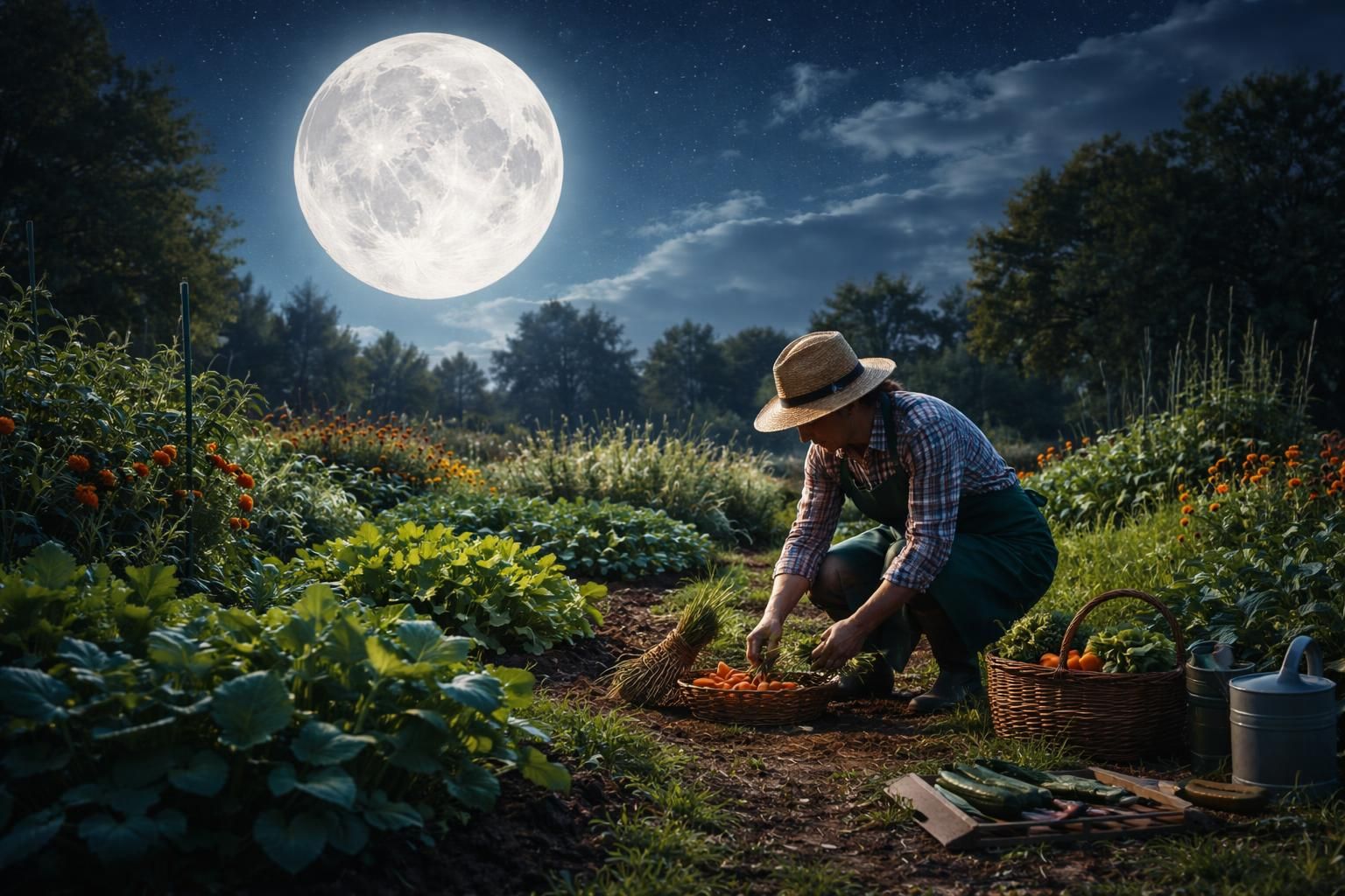 découvrez l'influence réelle ou mythique de la lune sur le jardinage et apprenez comment exploiter ses phases pour optimiser la croissance de vos plantes.