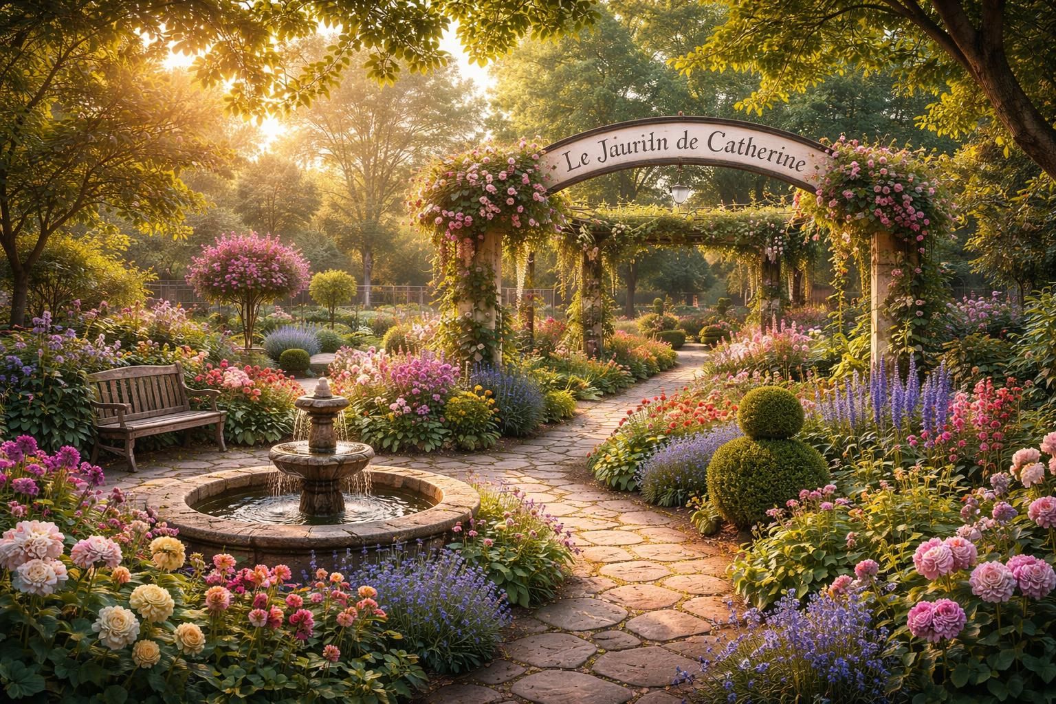 découvrez le jardin de catherine, un havre de paix et d'inspiration pour tous les passionnés de jardinage et de nature.