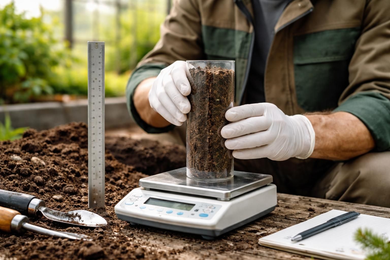 découvrez comment mesurer avec précision la densité de votre terre végétale pour optimiser vos projets de jardinage et d'aménagement paysager.