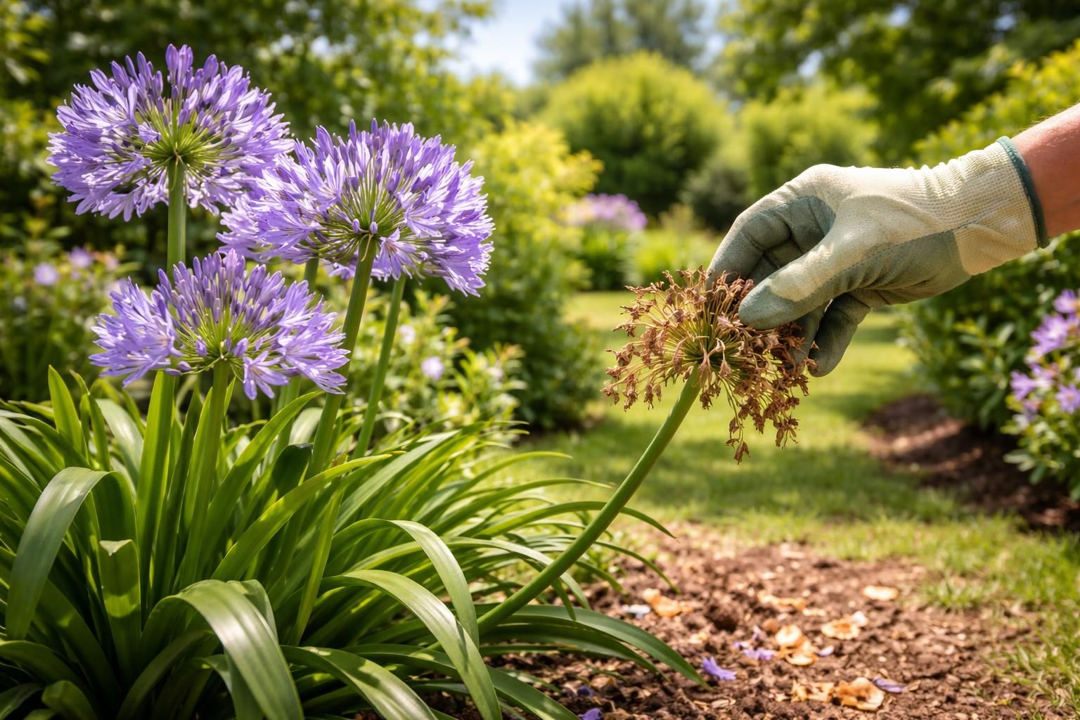 découvrez pourquoi il est essentiel de couper les fleurs fanées des agapanthes pour stimuler leur croissance et maintenir la beauté de votre jardin.