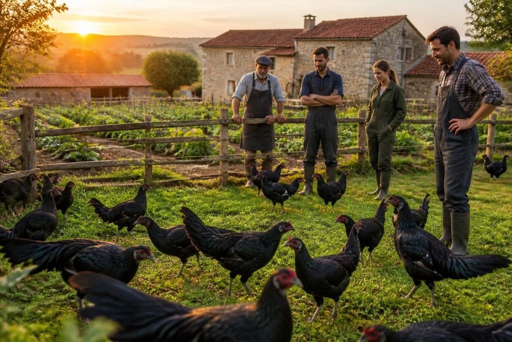 découvrez comment la poule faisan noir peut enrichir votre ferme en apportant valeur et diversité. conseils pratiques pour optimiser son élevage et valoriser votre activité agricole.