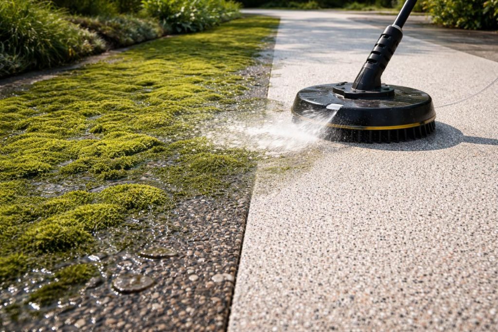 découvrez les meilleures astuces pour enlever facilement la mousse sur une terrasse en résine et retrouver une surface propre et impeccable.